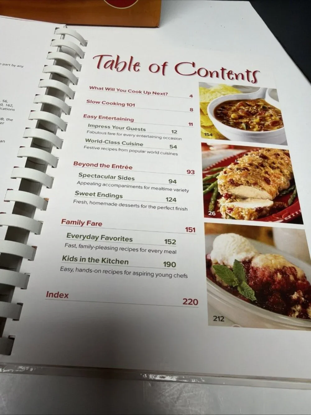 Lot-3 Cookbooks Rival Crock-Pot One-Pot Slow Cooker Recipes Ring Or Wire Bound